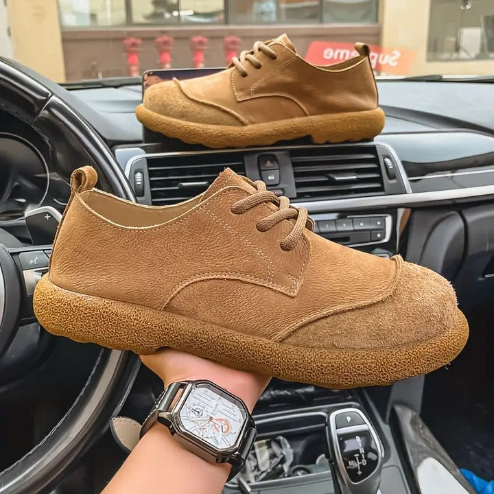 William - Men's orthopedic leather shoes