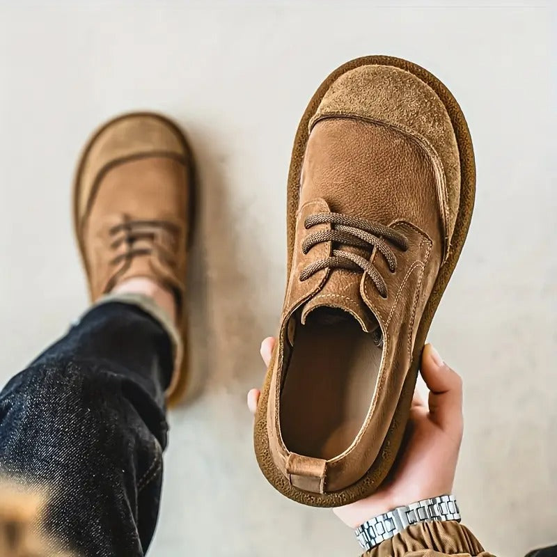 William - Men's orthopedic leather shoes