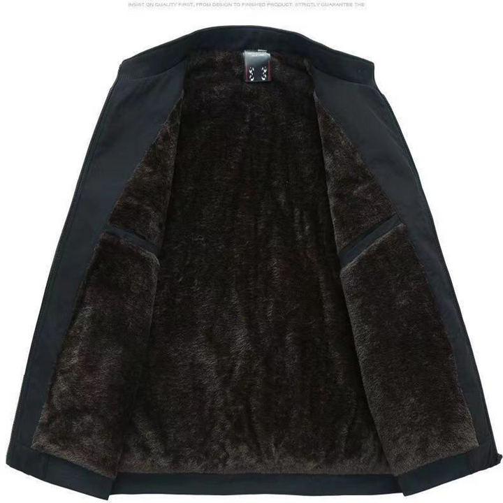 Alexandre - Men's warm zip-up jacket - Windproof, waterproof and anti-wrinkle